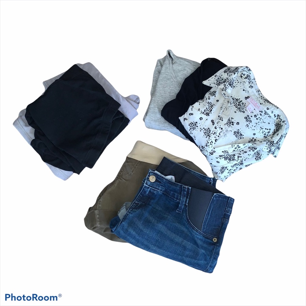 Maternity Tops and Bottoms Bundle Sz Small